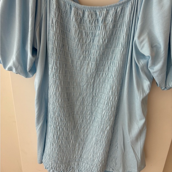 NWOT Ruched Knit Top - size 2 - Picture 6 of 6